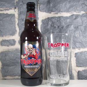 Trooper Gift Tube (Trooper beer - Trooper pint glass) (03)